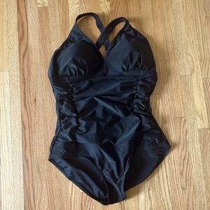 Ladies Black One-Piece